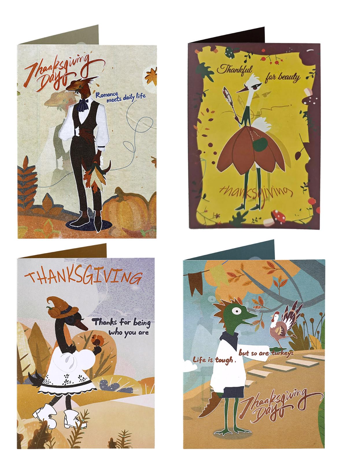 All Occasion Boxed Set of Assorted Greeting Cards with Card Organizer (Pack of 24)—Birthday, Anniversary cards, Thanksgiving cards, Christmas cards, Halloween cards, New Year cards,, 24 Pack with Envelopes and Seals,