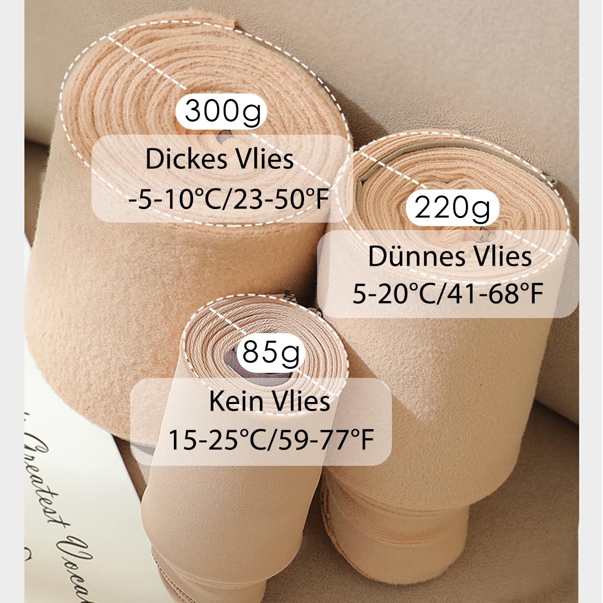 CM C&M WODRO Women's Fleece Lined Tights Fake Translucent Thermal Leggings Winter Sheer Warm Tights Footless Tights