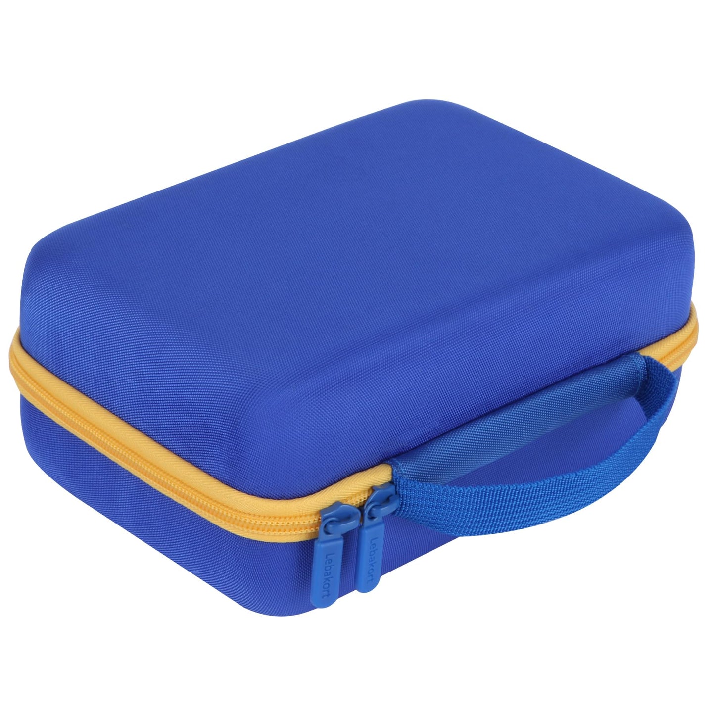 Lebakort Storage Case Compatible with LeapFrog Fridge Phonics Magnetic Letter Set (Sky Blue+Yellow Case)