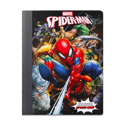Spiderman Notebook for School Set- Spiderman Notebook for Boys Bundle with 2 Spiderman Notebooks Plus Stickers, Bookmark, More | Spiderman School Supplies for Kids