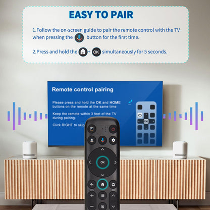 Voice Remote Replacement for TCL Android Smart TVs,RC813 with Google Voice Function