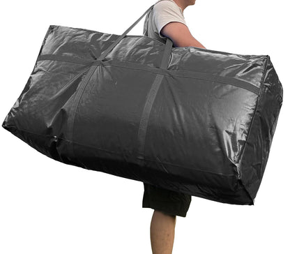 66 Gallon Extra Large Storage Bags, Huge Moving Bags Heavy Duty with Zipper and Stronger Handles, Big Foldable Duffle Bag for Travel - Storage Totes Moving Boxes for College, Christmas Tree, Bedding