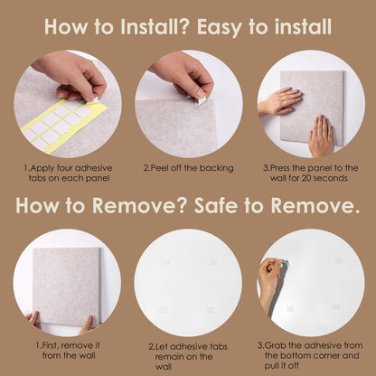 Bulletin Board 47" X 24" Cork Boards for Wall Alternative 8 Pack Oatmeal Non-Stripe Felt Bulletin Board 48 Safe Adhesive 35 Push Pins for Office School Home Room Decor