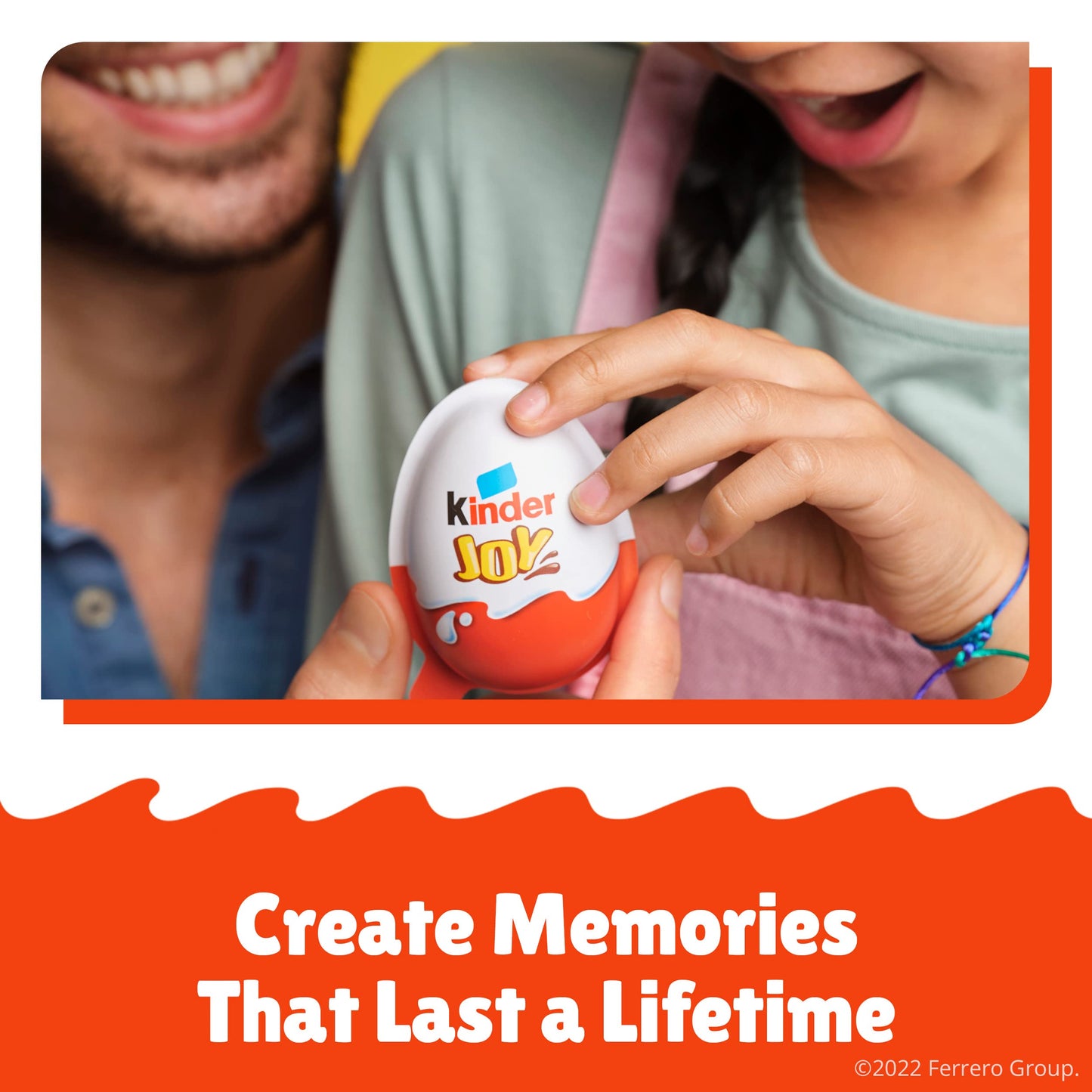 Kinder Joy Eggs, Bulk 15 Count, Treat Plus Toy, Sweet Creams and Chocolatey Wafers, Individually Wrapped, 10.5 oz