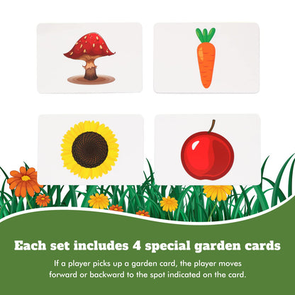 Melby Toys Word Seeds Phonics Game – Fun Reading & Board Games for Kids Ages 4-8, Learn to Read, CVC & Kindergarten Games