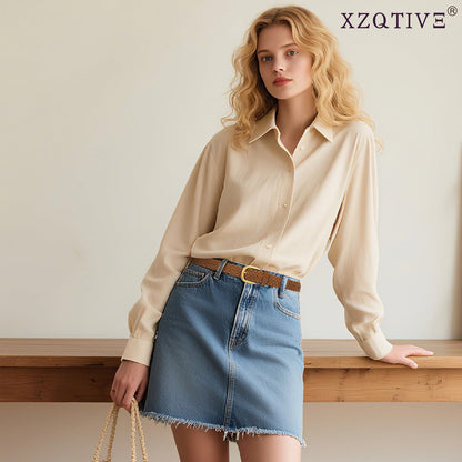 XZQTIVE Women’s Braided Suede Belt with No-Hole Adjustable Design – Vintage Woven Leather Waist Belt for Dresses,Jeans and Casual Outfits