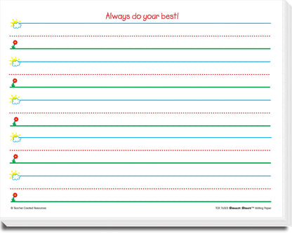 Teacher Created Resources Smart Start K-1 Writing Paper: 360 Sheets (TCR76503)