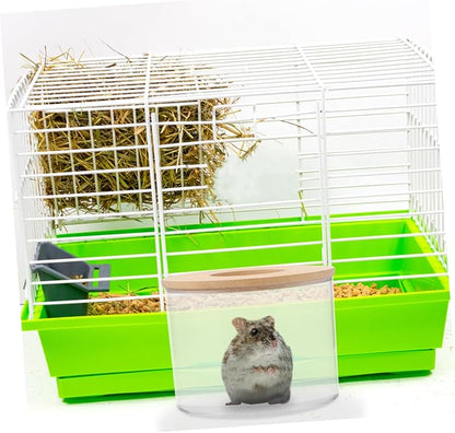 Hamster Bathing Sand Tub Gerbil Bath Case Chinchilla Dust Bath Pet Bathing Kit Easy Observe Design