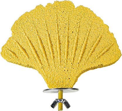 Bird Perch Stands Parrots Calciums Perch Beak Grinding Stone Foot Claws Trimmer Parakeet Platform Parrots Chewing Toy
