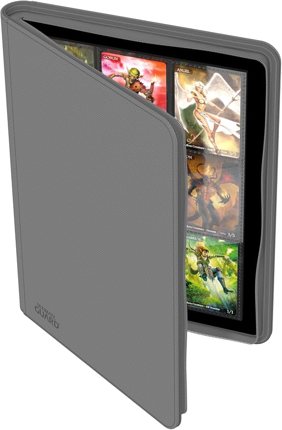Ultimate Guard Zipfolio 360 – 18 Pocket Xenoskin Grey