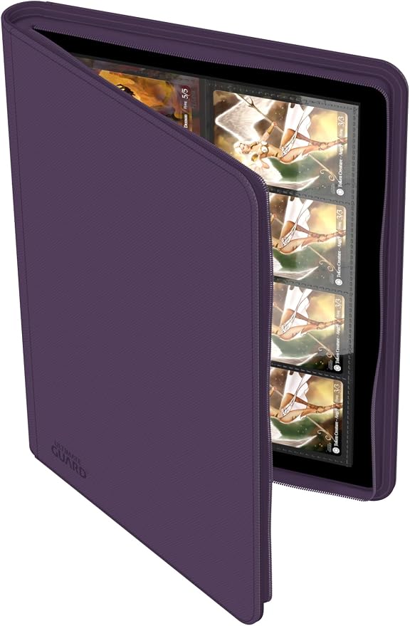 Ultimate Guard Zipfolio 320 – 16 Pocket Xenoskin Purple