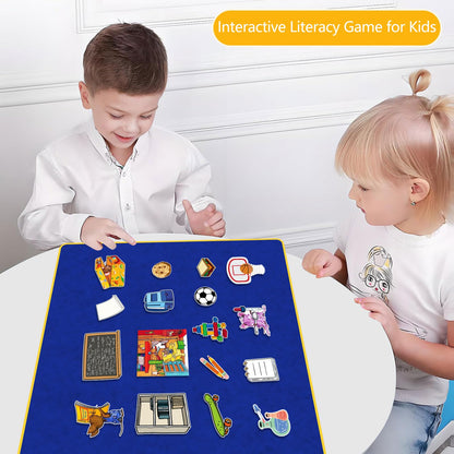 Thryvomniq Felt Board Story Sets If You Take a Mouse to School Felt Pieces Preschool Storytelling Activities Early Learning Interactive Play Kit