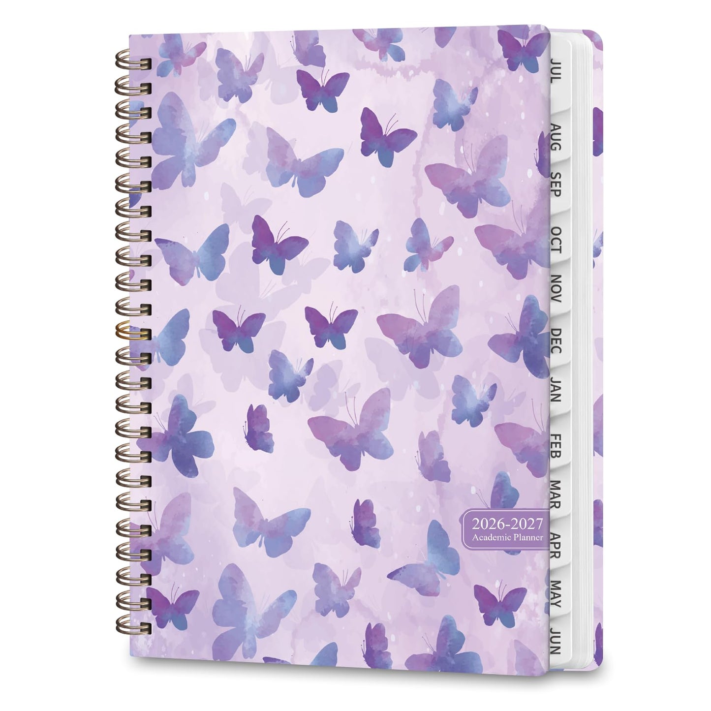 Planner 2026-2027, Weekly and Monthly Academic Planner, July 2026 - June 2027, Hardcover Calendar Agenda Book for School Year Planning, School Supplies for Teacher and Student, A5(6.3'' x 8.5'')