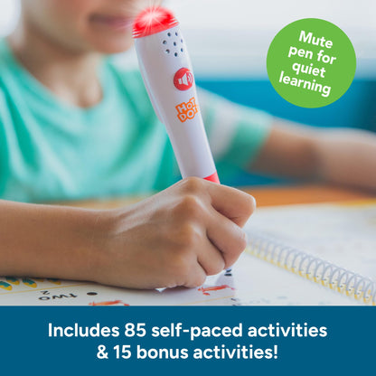 Educational Insights Hot Dots Kindergarten Reading Set - Kindergarten Workbooks with Interactive Pen, Homeschool Learning Activities, Learn to Read Activity Books for Kids Ages 5+