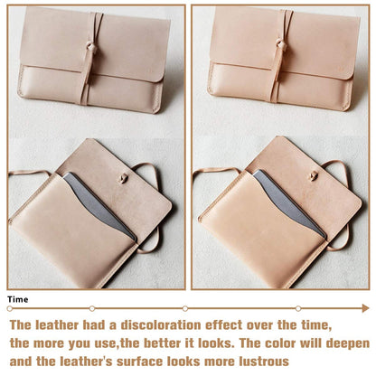 Thick Leather Sheets for Crafts Tooling Leather Square Veg Tan Leather 1.8-2.1mm Full Grain Leather Pieces Genuine Cowhide Leather for Crafts Sewing Hobby Workshop 12"x12"
