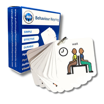 Mega Behavior Visuals Bundle - Visual Schedules for Kids - Manage Behavior in School and at Home - Premium Durable Plastic, Autism, ASD (English)