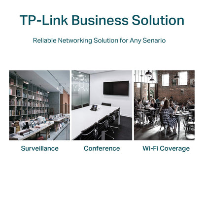 TP-Link TL-SG105MPE | Easy Smart Managed | 4 PoE+ Ports @120W, w/ 1 Uplink Gigabit Port | QoS, Vlan, IGMP & LAG | Fanless | PoE Auto Recovery | 3 Year Protection