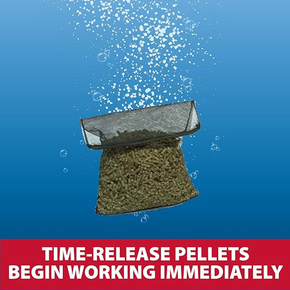 The Pond Guy Barley Straw Pellets Natural Clarifier for Water Gardens & Fountains, Treatment for Cloudy Ponds, Koi Fish, Plant & Pet Safe, 12 lbs