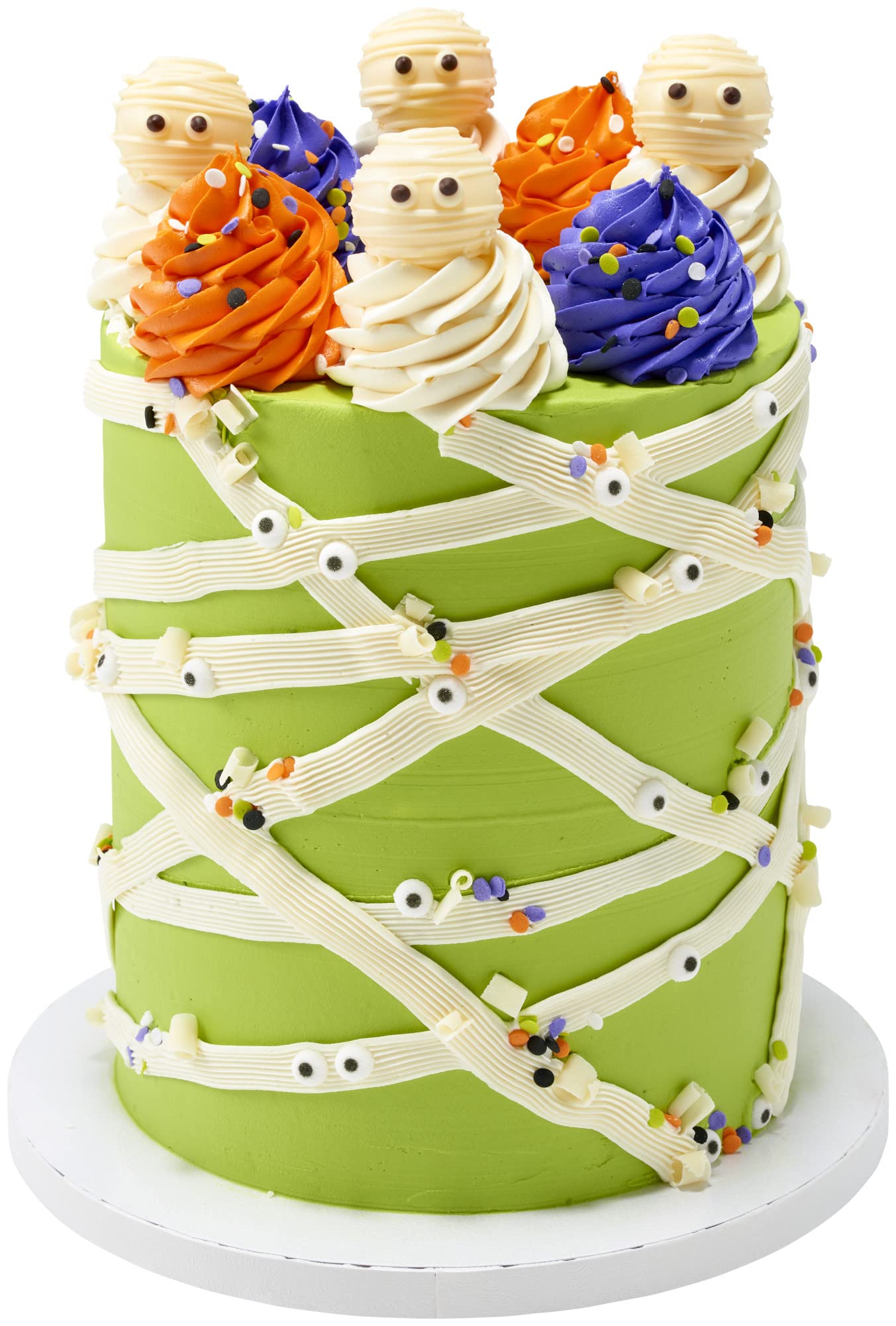 Lucks Dec-Ons Decorations Molded Sugar/Cup-Cake Topper, Small Eyes, 3/8 Inch, 996 Count