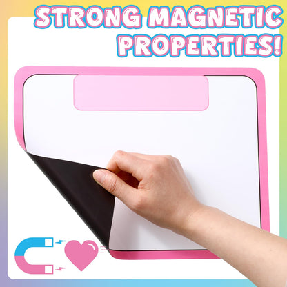 Qilery 14 Pcs Magnetic Write Wipe Organization Chart Magnetic Dry Erase Label Classroom Organization Teacher Objectives for Classroom Whiteboard Goal Target