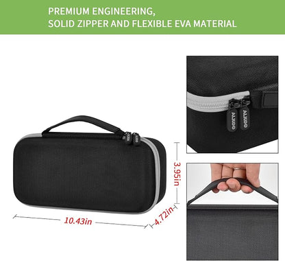 ALKOO Premium 900+ Trading Card Carrying Case - Hard Shell TCG Travel Storage Bag with Dividers & Shoulder Strap - Holds 900+ Sleeved Cards or Deck Boxes - Compatible with MTG & Sports Cards