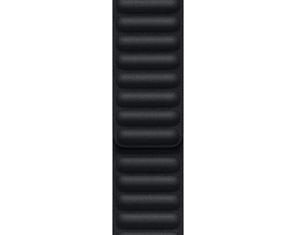 Apple Watch Band - Leather Link - (45mm) - Midnight - Small/Medium