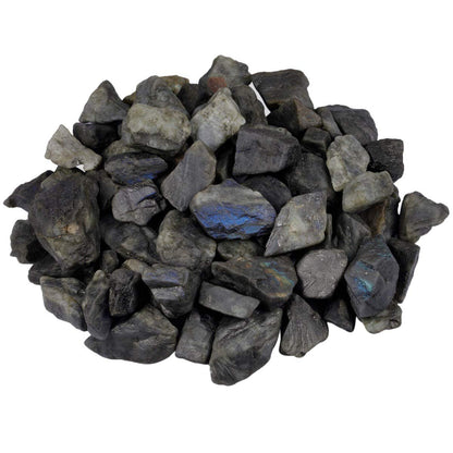 rockcloud 1 lb Natural Crystals Raw Rough Stones for Cabbing,Tumbling,Cutting,Lapidary,Polishing,Reiki Crytsal Healing,Labradorite