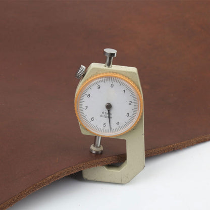 Full Grain Leather Sheet, 4-5mm Thick, Brown Leather, Vegetable Tanned Leather for Crafting, Tooling, Sheath Making (Brown 20 x 40 inches)