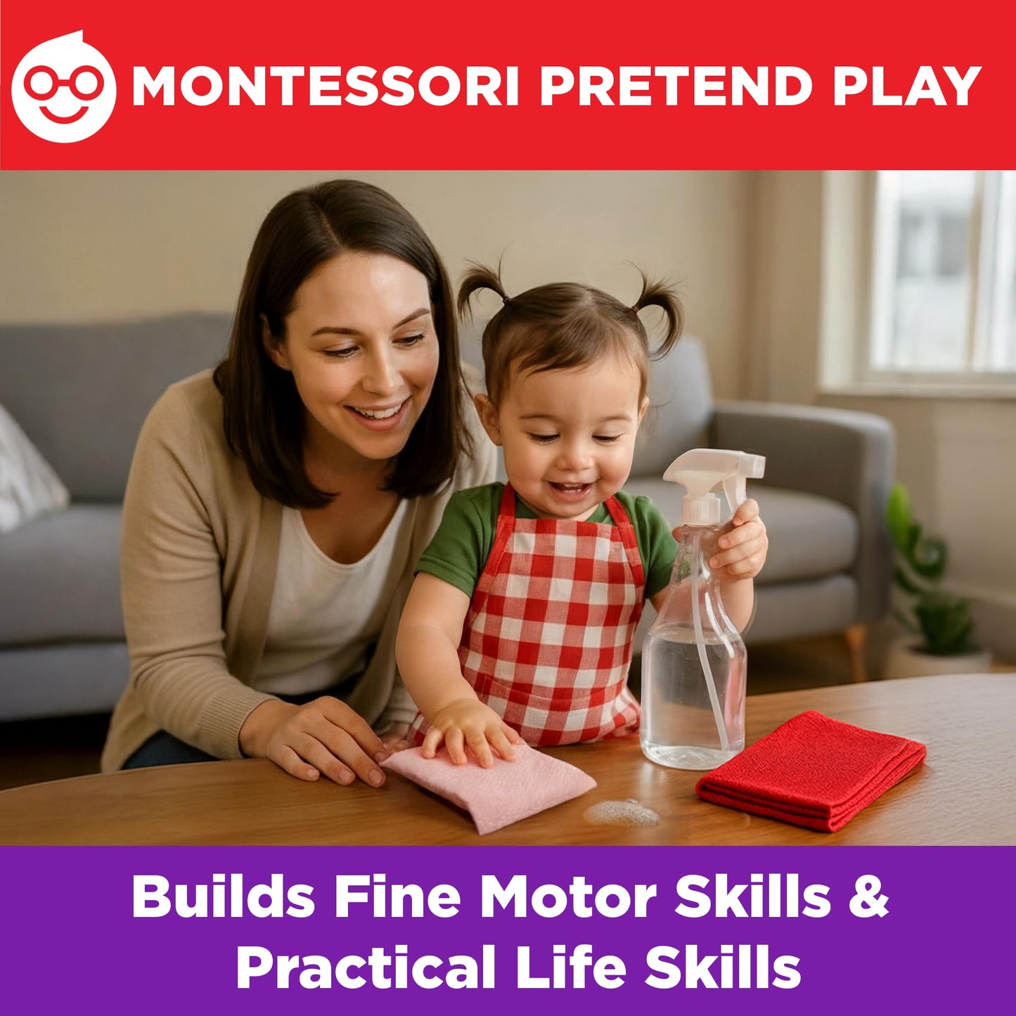 Doctor Jupiter My First Box of Montessori Learning for Toddlers 1+ Year Olds | Montessori Toys, Birthday Gift for 1 2 3 Year Old Boys & Girls | Learning & Educational Activities for 1+ Year Old