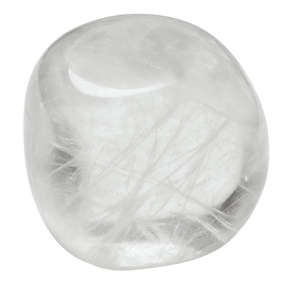 Amazing Gemstone Clear Quartz Crystals and Healing Stones Tumbled - 1 Oz Clear Quartz Stone, Natural Healing Stones for Energy Balance, Stress Relief, Polished Gems Rocks