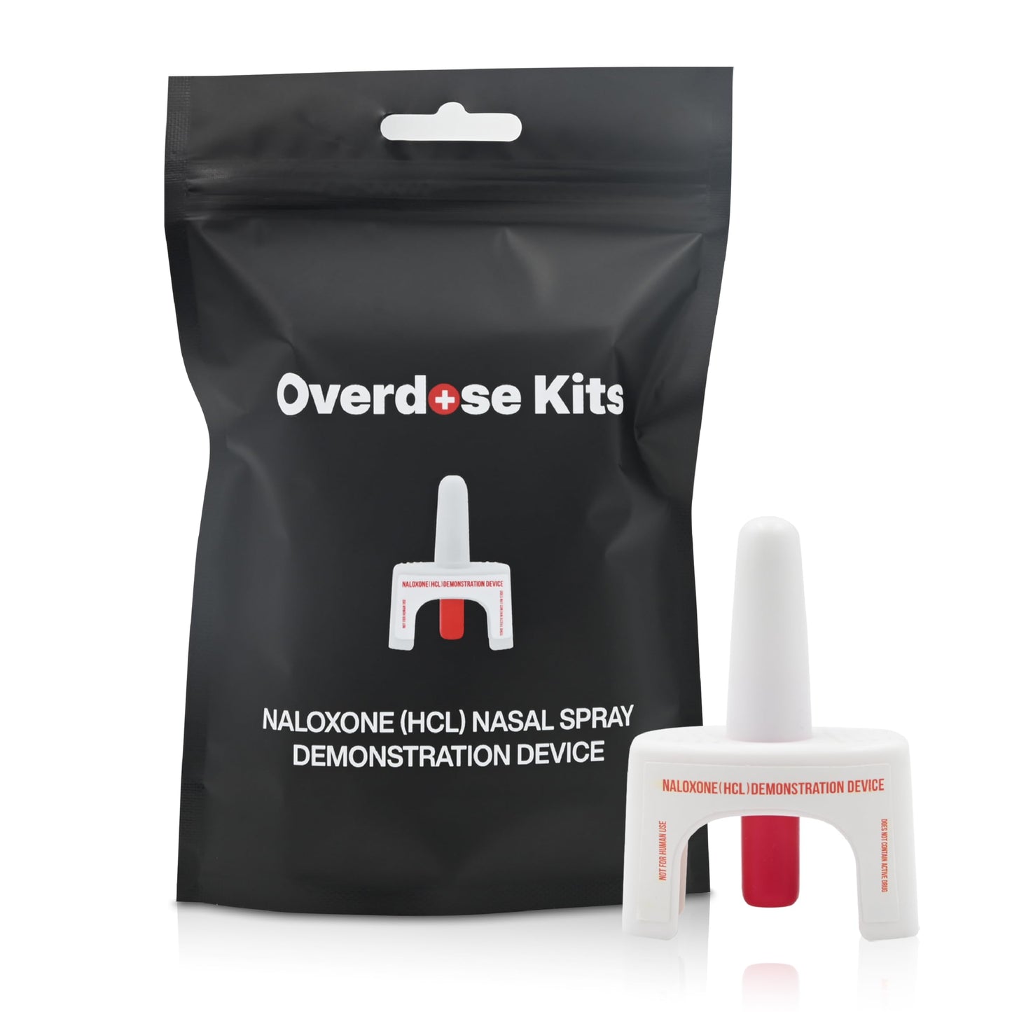 Training Device for Naloxone Nasal Spray | for Use in First Aid Training for Opioid Overdose | Reusable | Includes Two Nasal Spray Training Devices & Instructions (Pack of 5) | Contains NO Medication