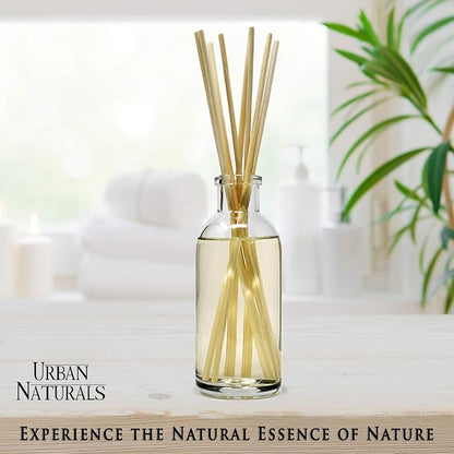 Urban Naturals Sugar Cookies Reed Diffuser Oil Set | Freshly-Baked, Buttery Cookie with Ginger Vanilla Frosting | Great Kitchen Scent | Made in the USA