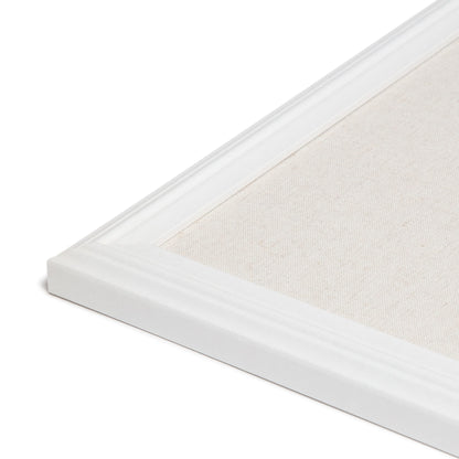 U Brands Farmhouse Board (Linen Pin Board, 30" x 20")