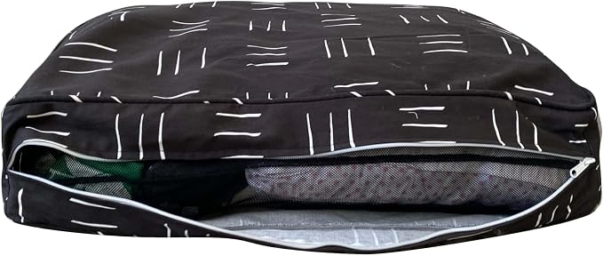 Molly Mutt Huge Dog Bed Cover -Dreams - Measures 36”X45”X5’-100% Cotton - Durable - Breathable - Sustainable - Machine Washable Dog Bed Cover