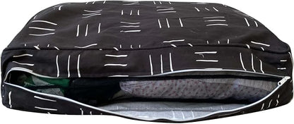Molly Mutt Huge Dog Bed Cover -Dreams - Measures 36”X45”X5’-100% Cotton - Durable - Breathable - Sustainable - Machine Washable Dog Bed Cover