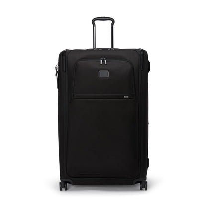 TUMI - Alpha XX-Large Dual Access Expandable 4-Wheeled Checked Luggage - Zipper Expansion - Durable Ballistic Nylon - Extra Large Capacity Suitcase with TSA Lock - Black