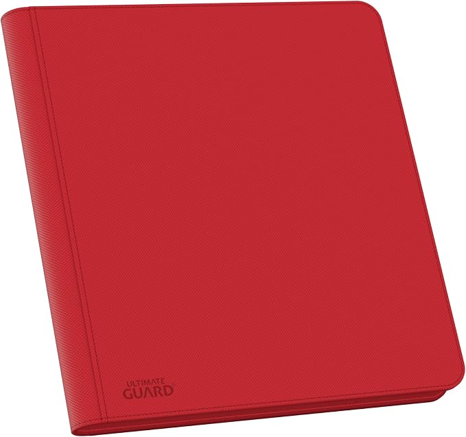 Ultimate Guard Zipfolio 480 – 24 Pocket XenoSkin (Quadrow) Red