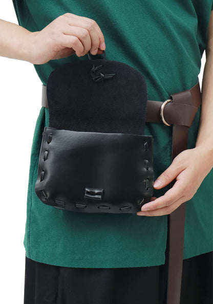 Medieval Waist Pack Vintage Belt Pouch Waist Bag LARP Renaissance Costume Accessories for Women Men