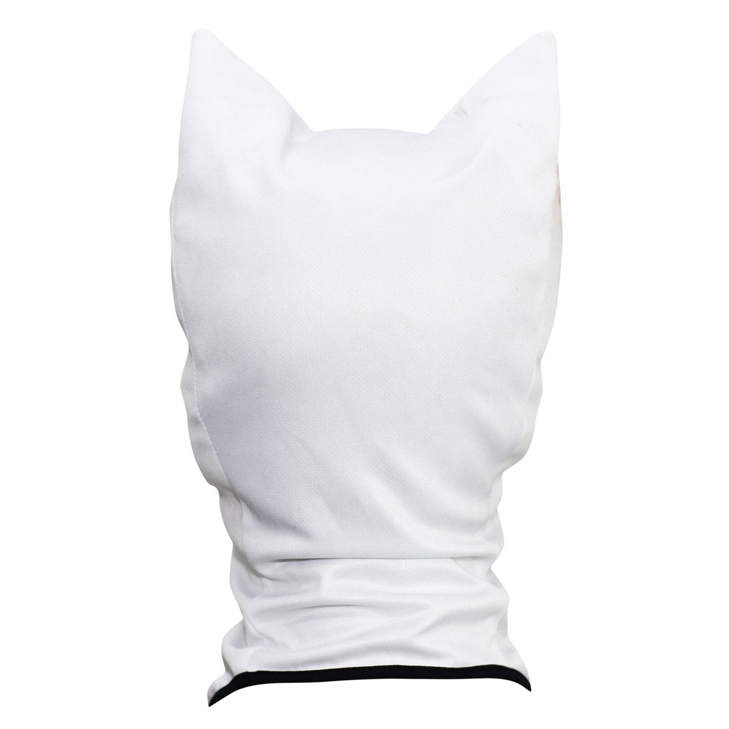 WTACTFUL 3D Animal Ears Balaclava Windproof Face Mask Cover Protection for Music Festivals Raves Halloween Party Riding Skiing Snowboarding Snowmobile White Cat MEB-27