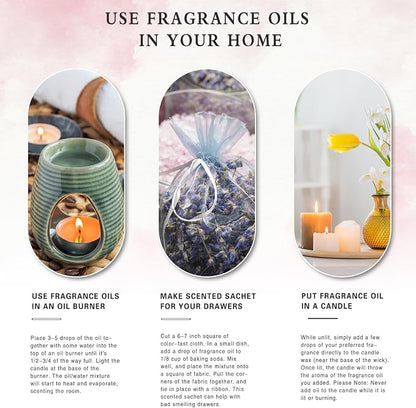 PHATOIL 3.38FL.OZ Mango Fragrance Oils for Aromatherapy, Essential Oils for Diffusers for Home, Perfect for Diffuser, Yoga, Skin Care, DIY Candle and Soap Making - 100ml