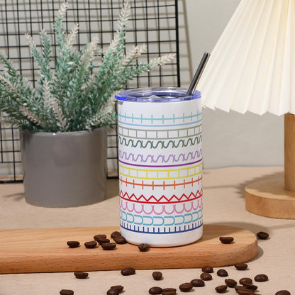 Geiserailie 12 oz Hidden Message Tumbler Funny Coffee Travel Insulated Mug Skinny Tumbler with Lid and Straw White Elephant Gag Gifts Cup for Bestie Friend Coworker Family Employee Gift