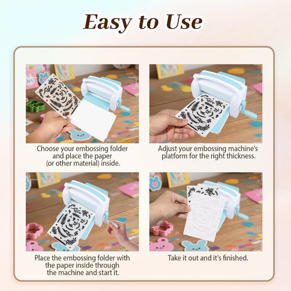 20 Pcs Embossing Folders,Embossing Folders for Card Making,Plastic Paper Card Stencils for Crafts Scrapbook Photo Album DIY,"5.8 x 4.1"(10 Classic + 10 Natural）
