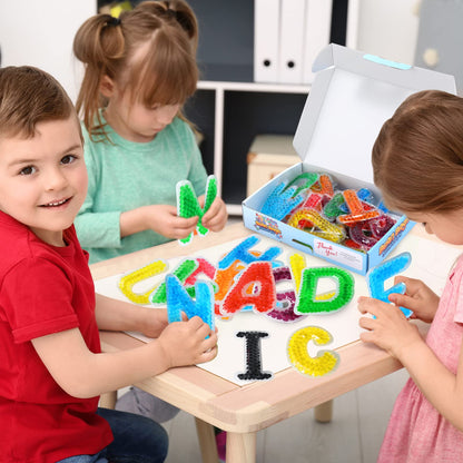 LESONG Autism Sensory Fidget Toys: Alphabet Letters ABC Learning Educational Montessori Toys,Quiet Fidgets Sensory Toys for Classroom Calm Down Corner Autistic Relief