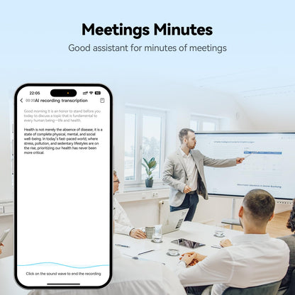 InnAIO T9 AI language Translator Device, Real Time Voice Cloning, Support 150+ Languages, Cross-App Translation, 98.6% Accuracy, 0.5s Response, Offline Translation, Portable Design for Business Travel