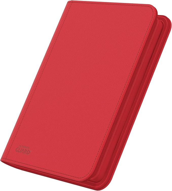 Ultimate Guard Zipfolio 160 – 8 Pocket Xenoskin Red