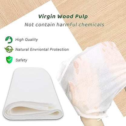 ZIQON 100 Pcs Bird Cage Liner Papers Big Size Cage Paper Liners Disposable Cage Paper Liners Precut Absorbent Cushion Pad Mat Accessories for Pet Bird Parrot