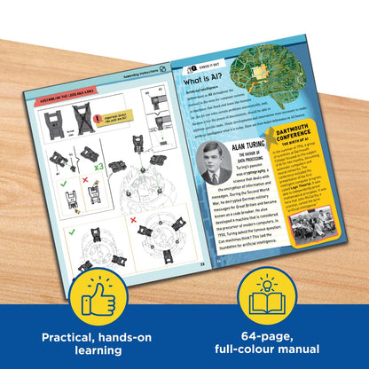 Thames & Kosmos Kai: The Artificial Intelligence Robot | Explore Machine Learning | Build an Innovative Smart Robot & Experiment with AI | App-Enabled for iOS & Android | Intro to AI for Kids