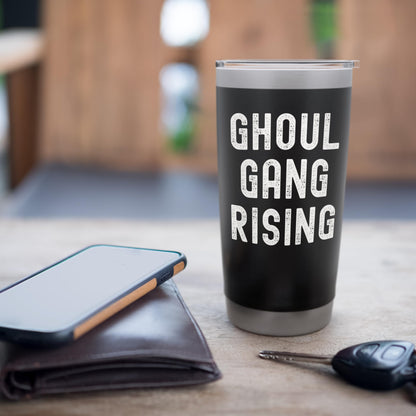 Ghoul Gang Rising Funny Halloween Costume Stainless Steel Insulated Tumbler