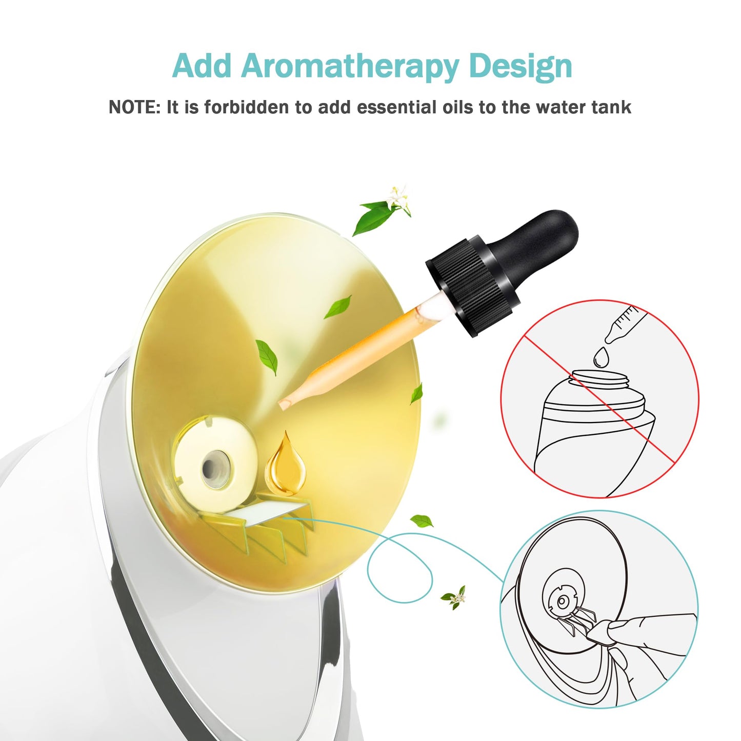 EZBASICS Facial Steamer Ionic Face Steamer for Home Facial, Warm Mist Humidifier Atomizer for Face Sauna Spa Sinuses Moisturizing, Unclogs Pores, 1 Pack + 5 Stainless Steel Skin Kit Blue