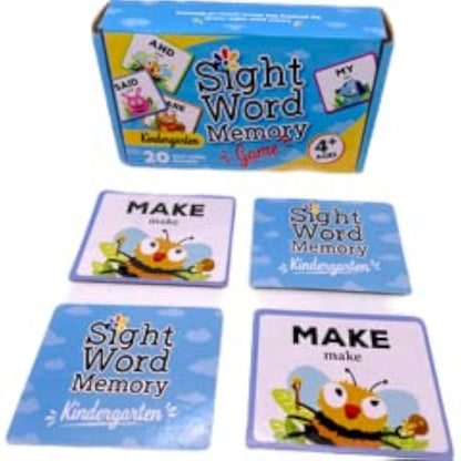 Urban Supply Co Sight Word Memory Game / Matching Game. Reading and Language Building for Grades Pre-Kindergarten Through Second Grade. Early Children's Educational Learn to Read (Kindergarten)